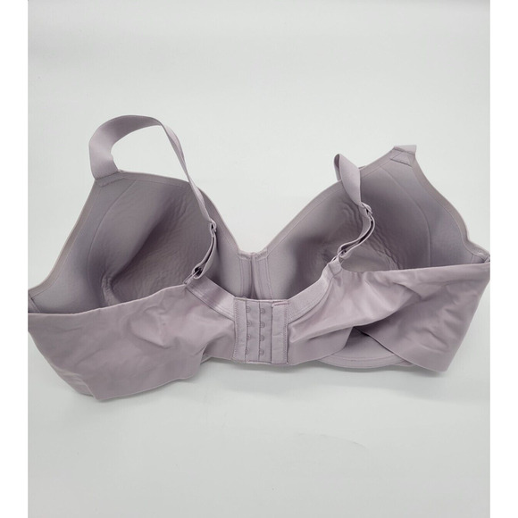 Vanity Fair Nearly Invisible Lavender Full Figure Underwire Bra Size 42DD - Picture 2 of 6